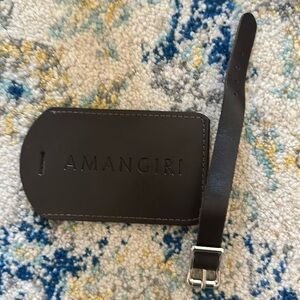 AMANGIRI luggage tag! Luxury resort